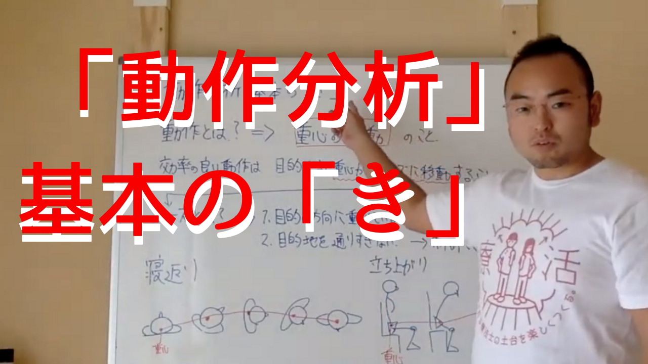 動作分析から見る問題点の抽出と評価 アプローチ法